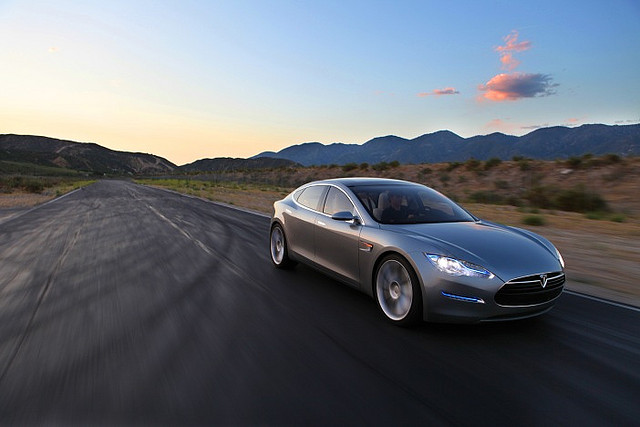 The Tesla Model S in action. Some rights reserved by Al Abut via Flickr.