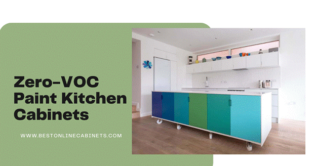 Zero-VOC Paint Kitchen Cabinets