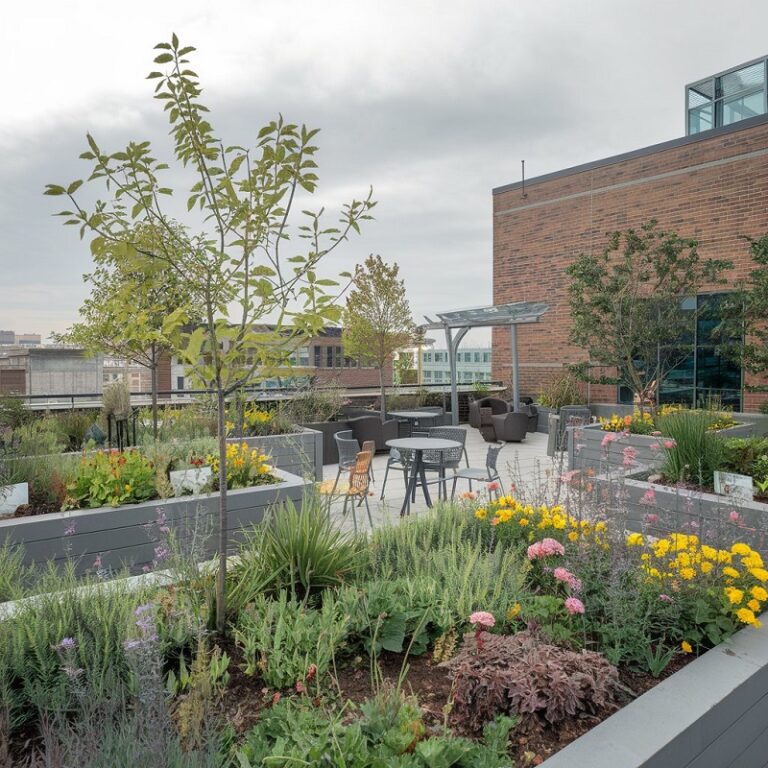 View of Why Rooftop Gardens Are Taking Over Cities: The Green Revolution in ...