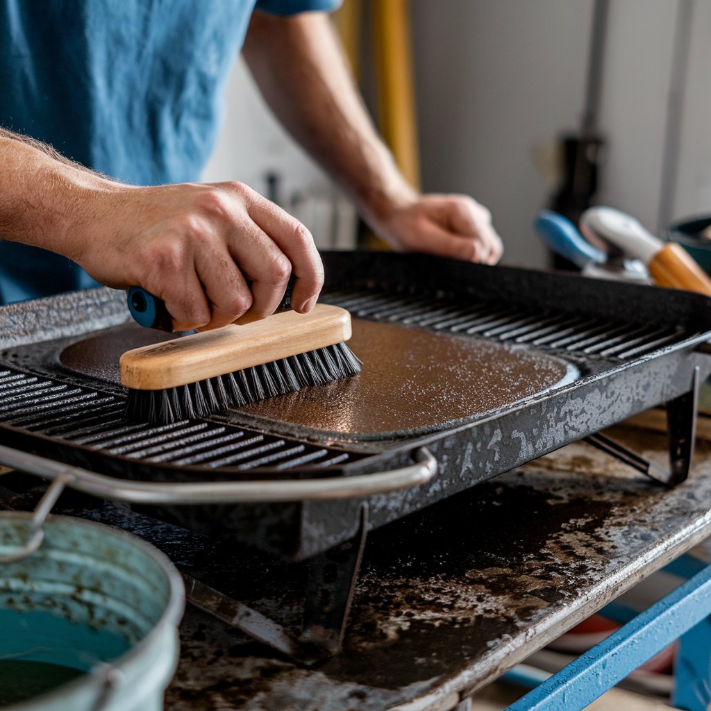 Clean Blackstone Griddle Rust
