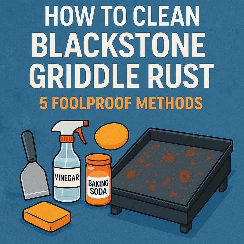 How to Clean Blackstone Griddle Rust: 5 Foolproof Methods for a Spotless Surface
