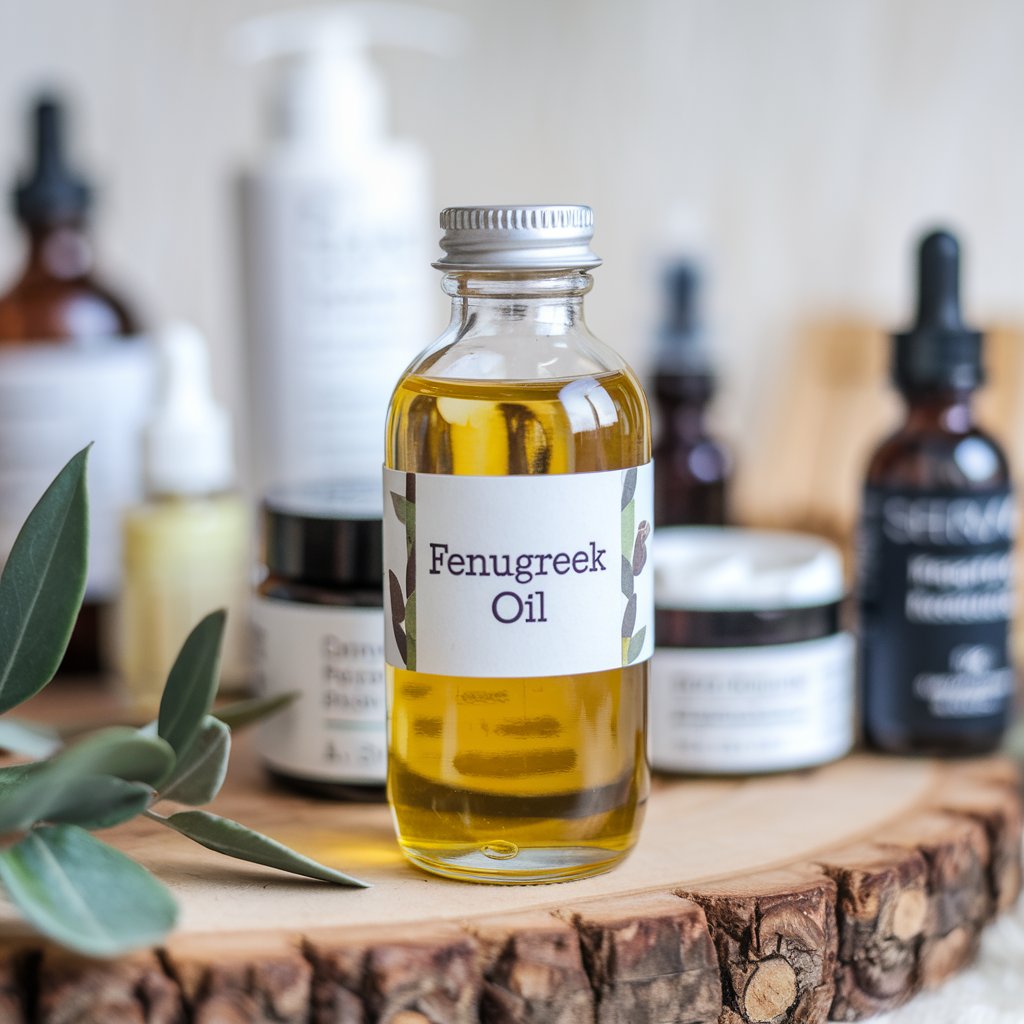 Fenugreek oil for skincare