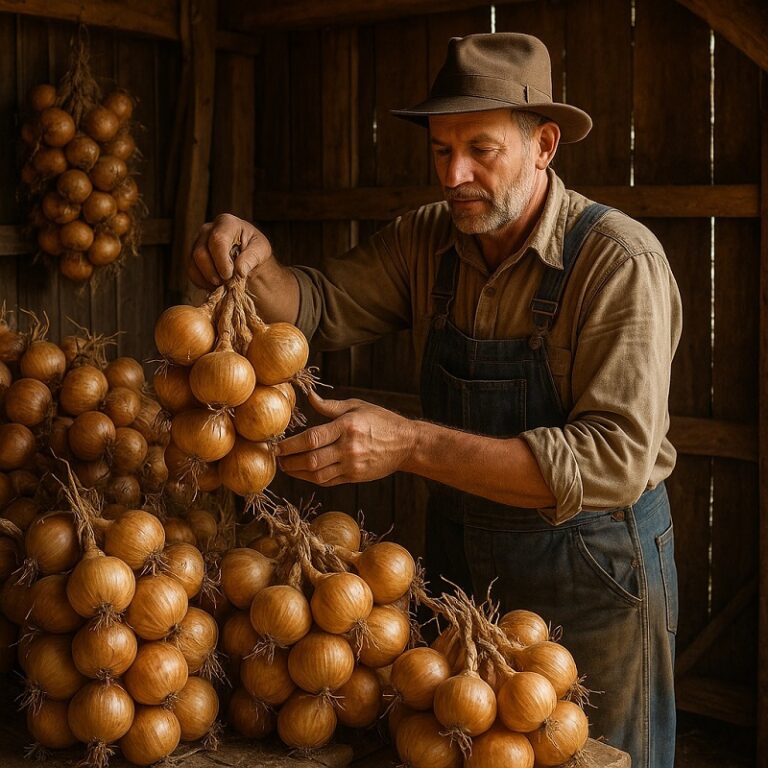How To Cure Onions