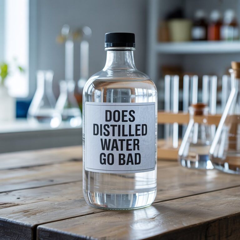 Does Distilled Water Go Bad ?