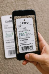 Image showcasing Low VOC Carpet: The Healthier Flooring Choice for Kids, Pets & Allergy ...
