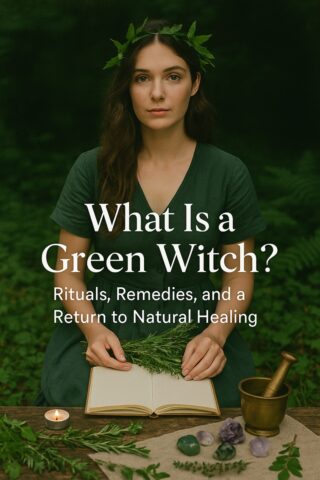 What Is a Green Witch? Rituals, Remedies, and a Return to Natural Healing