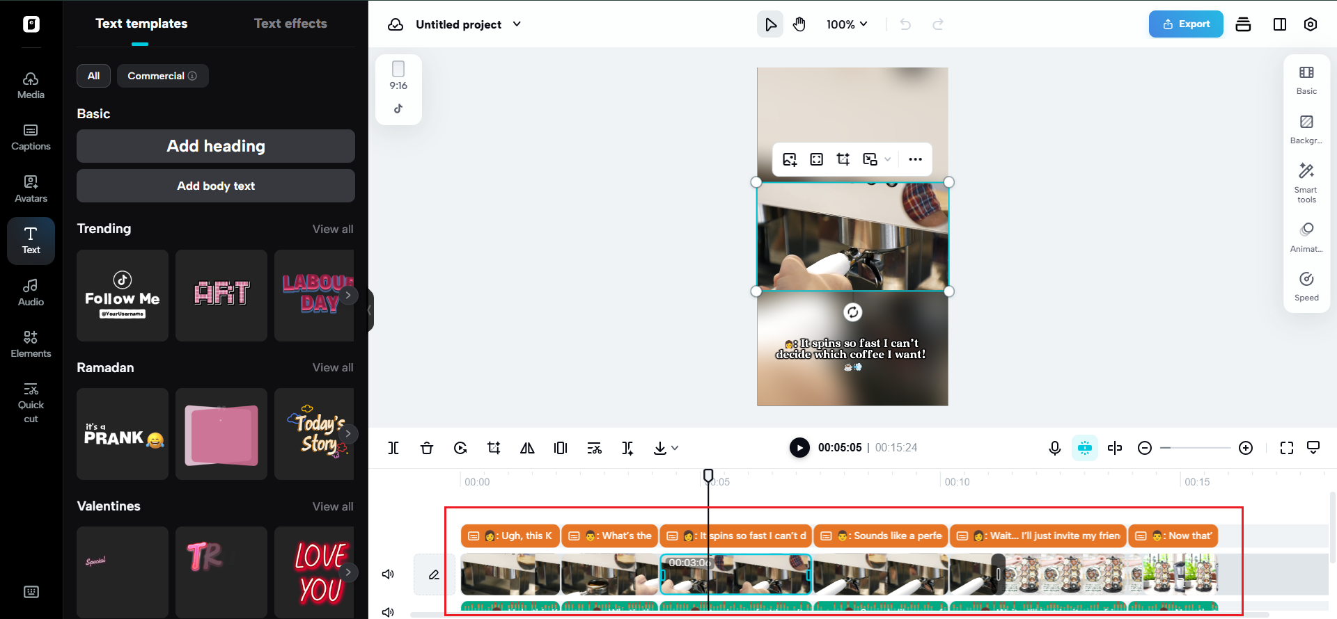 video trimmer tool
