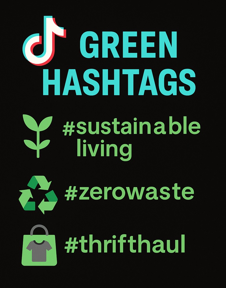 Green Hashtags
