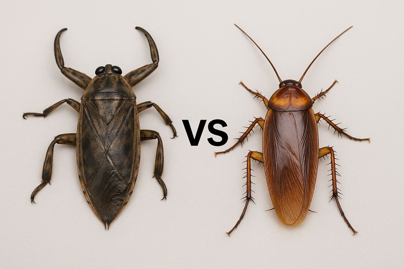 Water Bug vs Cockroach: Identification, Risks, and Removal Tips