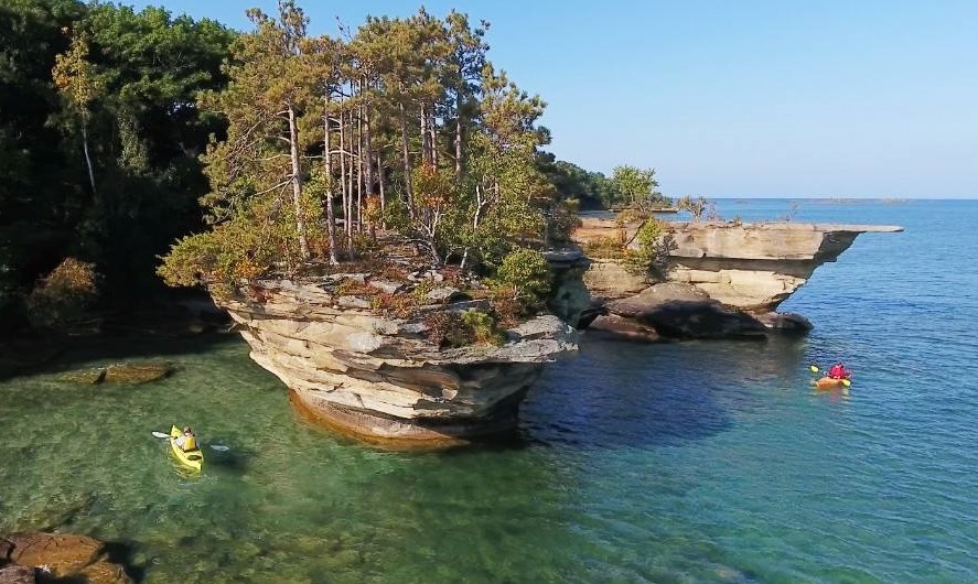 Turnip Rock: Michigan’s Hidden Natural Wonder on Lake Huron
