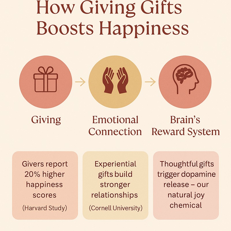 como dar presentes aumenta a felicidade