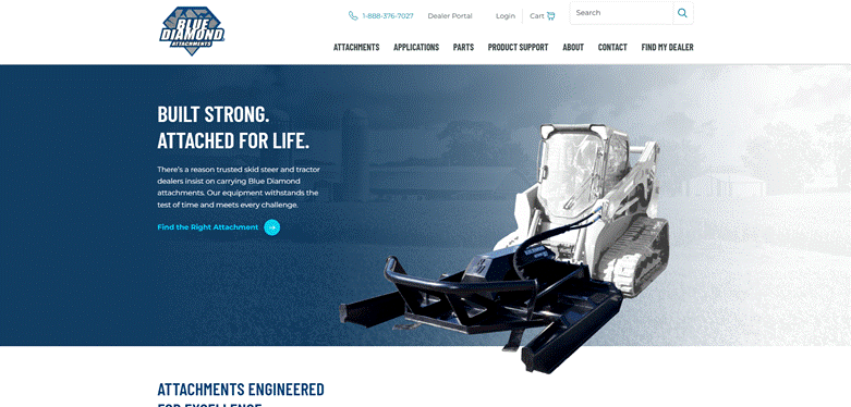 Blue Diamond Attachments