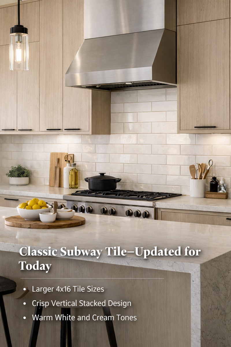 Classic Subway Tile—Updated for Modern Kitchens