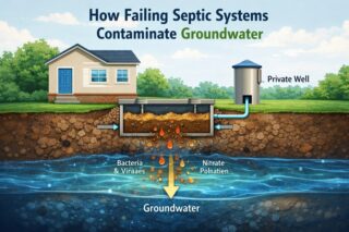 How Failing Septic Systems Degrade Groundwater Quality