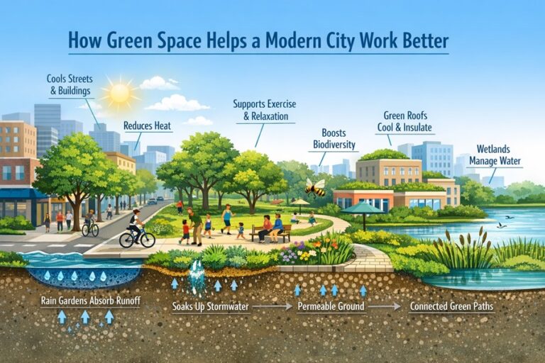 Why Green Space Matters More Than Ever in Modern Cities