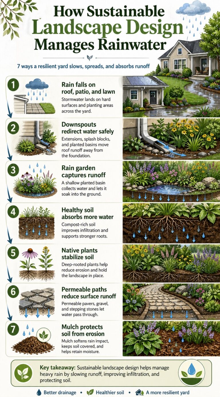 Design For Environmental Science Sustainable Landscape Design for Better Drainage and Healthier Soil