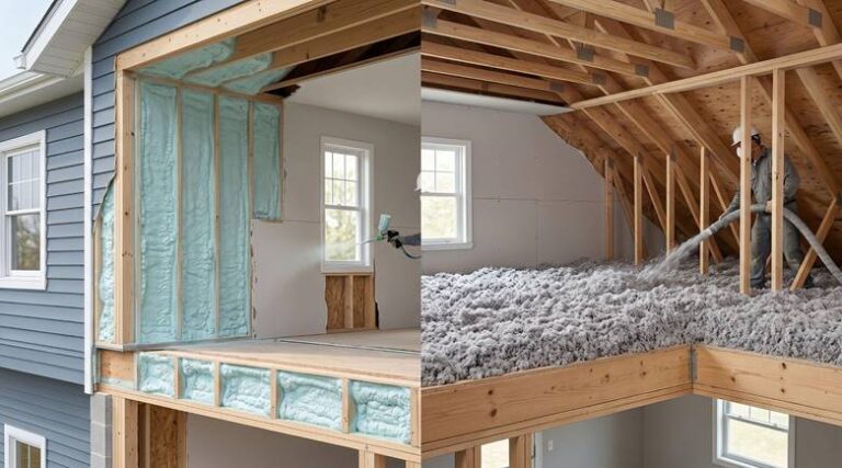Spray Foam vs Blown-In Insulation: Choosing for Retrofits